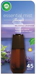 Airwick Lavender Essential Mist Refill Essential Mist Aroma Automatic Air Freshener Refill, Relaxing Lavender - 20 ml