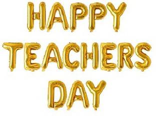 gorgeous moment Solid happy teachers day foil letter ballooon -78n Balloon