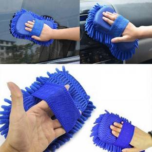 Ultivera Wash & Dry Cleaning Sponge(car wash mitt sponge) Scrub Sponge (Medium, Pack of 1) Scrub Sponge