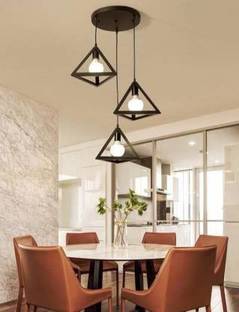 Online Generation Lights Black TRINGLE Hanging Light (Bulb Not Included) (set of 3 piece) Lamp Pendants Ceiling Lamp
