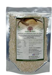 ग्रीनहैबिट अमरंथ पफ (राजगिरा पफ) वीगन (200 gm 1 का पैक)