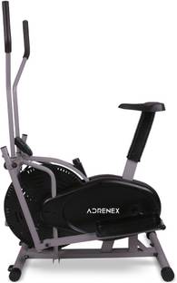 Adrenex by Flipkart Orbitrek Elliptical Cross trainer with Seat Exercise Bike With Moving Handle Dual-Action Stationary Exercise Bike