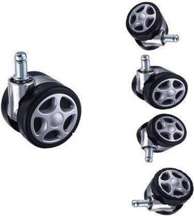 ANCHI Twin caster Alloy pin Big wheel for office revolving chair base Bar Stool Wheels
