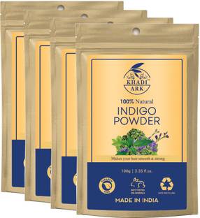 Khadi Ark Herbal Indigo Powder (Pack of 4)