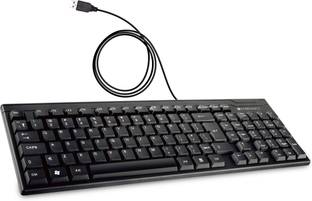ZEBRONICS K-35 Wired USB Standard Multi-device Keyboard Compatible with Desktop, Laptop, Mac Easy to Use,Plug and Play,Quick, Comfy Durable body