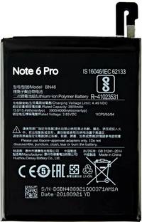 TokTon Mobile Battery For  Xiaomi Redmi Note 6 Pro 4000mAh