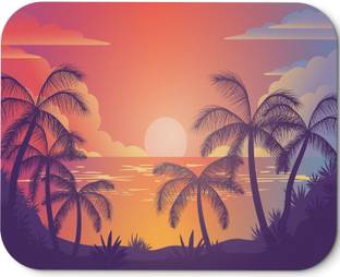 Flipkart SmartBuy 210 X 180 Non skid, round edged, designer mousepad FL8 Mousepad