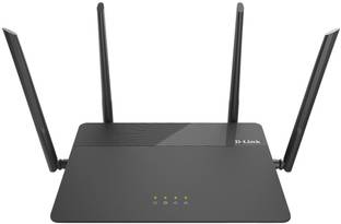 D-Link AC MU-MIMO Wi-Fi Router (DIR-878) Wireless Router 2.4 GHz, 5 GHz 1900 Mbps Wifi Speed Dual Band External Antenna Ethernet (Cable Broadband)