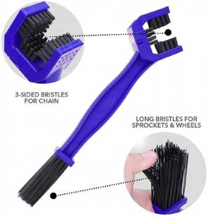 HANSHRATN SALES Cycle Motorbike Chain Cleaning Tool Plastic Wet and Dry Brush