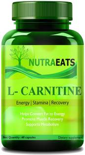 NutraEats L Carnitine L Tartrate Supplement 1000mg Capsules Ultra