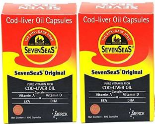 SEVEN SEAS Cod Liver Oil Capsules