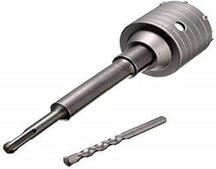 Al Hutaib 65 mm Concrete Wall Drill Bit Hole Saw Cutter with 160 mm Connecting Rod and Wrench