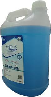 Prolant (1x5000ml) Handrub Sanitizer 75% Alcohol Based, pH Balanced  Can (5 L) Hand Rub Can