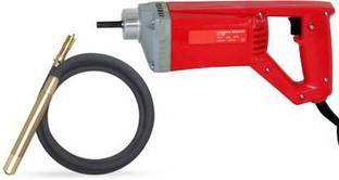 Al Hutaib High Quality Electric Concrete Vibrator 35mm With 1.5 Needle Handheld Cement Soil Mixer Bulit-in Cement Vibrator Construction Tools Pistol Grip Drill Angle Drill
