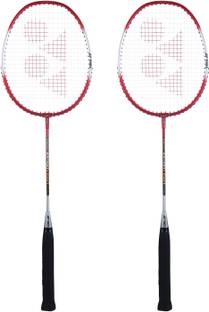 YONEX ZR-100 Light Red, Grey, Silver Strung Badminton Racquet