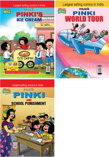 Pinki Ki Icecream+Pinki World Tour+Pinky & School Punishment