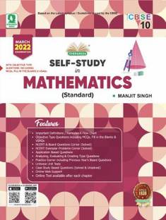 Evergreen CBSE Self-Study In Mathematics (Standard) Class 10th For 2022 Exam