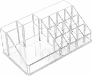 PINJAS Cutlery Kitchen Rack Plastic mini Lipstick and Nail Paint Stand