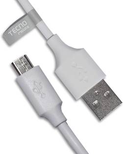Tecno Micro USB Cable 2 A 1 m USB cable 5020X 2A Whie filmlabel