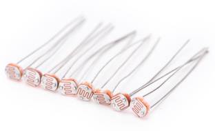 Abhith India 10 PCS LDR 5mm Light Dependent Resistor Photoresistor Electronic Components Electronic Hobby Kit