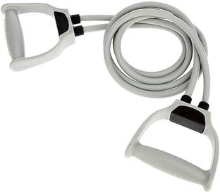 Charmistic Double Toning Resistance Tube Heavy Quality Pull Rope Elastic Rubber Exercise Band Resistance Tube