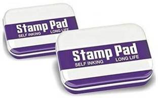 Brightstar Metal Stamp Pad Pack of 2 (Set Of 2, Blue)