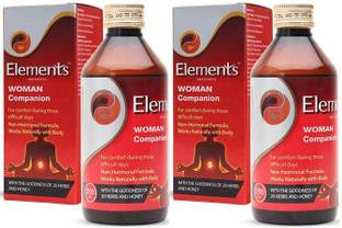 Elements WELLNESS Woman Companion (Combo of 2 Each 200 ml - Liquid)