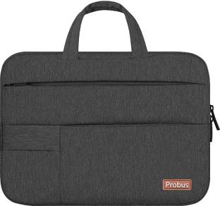 Probus 15.6 Inch Dark Grey Canvas Laptop Bag Laptop Sleeve/Cover