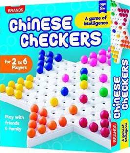 SARASI Chinese Checker A Game Of Intelligence Plastic Board [Multicolor] Strategy & War Board Game
