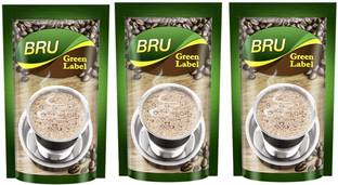 BRU GREEN LABLE FILTER COFFEE PACK OF 3 Filter Coffee