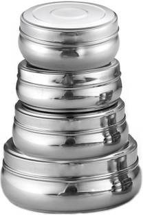 ESS KAY Steel Utility Container  - 875 ml, 665 ml, 425 ml, 325 ml