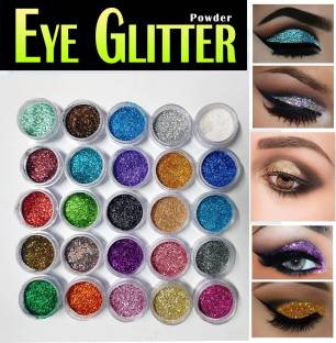 VOZWA 25 Color Eye Shadow Glitter Powder 12.5 g