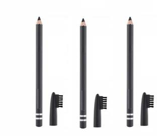 AVEU Beauty Eyebrow Pencil, Black , Dark Brown ,Dark Grey