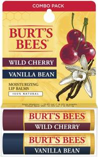 Burt's Bees 100% Natural Moisturizing Lip Balm, Wild Cherry & Vaniila Bean