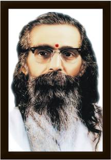 ब्रज आर्ट गैलरी Madhavrao Sadashivrao Golwalkar RSS Photo Frame डिजिटल रीप्रिंट 19.5 inch x 13.5 inch पेंटिंग