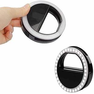 SHRI GIRIRAJ TRADERS Selfie Light Ring Lights LED Circle Light Cell Phone Laptop Camera Photography Video Lighting Clip On Rechargeable Ring Flash