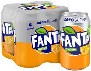 Fanta ZERO SUGAR (4 X 330 ML) Can