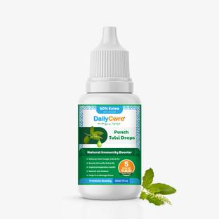 Daily Cure PUNCH TULSI DROPS 30ML NATURAL IMMUNITY BOOSTER