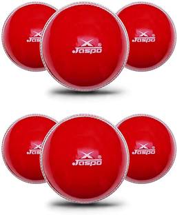 Jaspo T-20 Red Soft Pack of 6 Cricket Training Ball