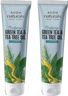 AVON Naturals Green Tea & Tea Tree Oil Cleanser (set of 2) Face Wash