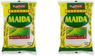 Rajdhani PREMIUM QUALITY MAIDA 500 GRAMS PACK OF 2