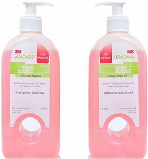 3M Avagard CHG Handrub with Dispenser Pump (500 ml) Ethyl IP 70% v/v Hand Rub Pump Dispenser