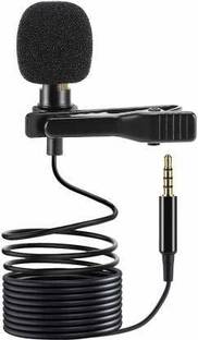 Shouten 3.5 mm Collor Mic for Mobile Video Recording | Digital Noise Cancellation Clip Collar Mic Condenser for YouTube Video | Interviews | Lectures Travel Videos (pack of 1) collar mic (Black) collar mic
