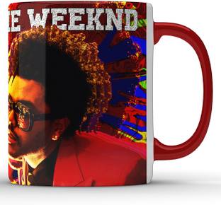 Unbounded Company The Weeknd Red Suit Trippy Edition Ceramic Coffee Mug
