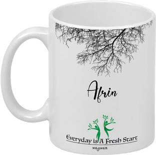 Wagwanfly Afrin Printed Gift For Brother Sister Girlfriend Boyfriend Husband Wife On Special Birthday MF-29 Ceramic Coffee Mug