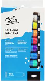 Levin 8pc x 18ml Oil Paint Intro Set Premium Painting Art Craft Artist