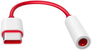 ankSONline Red Type C to 3.5mm Audio Jack Adapter Phone Converter