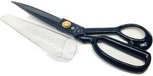 Upyukat Premium Quality, Multipurpose Scissor, Sharp Stainless Steel Blades, Easy to Clean Non-Stick Coating, Best for Fabric/ Cloth, Kitchen and Gardening - Set of 1 Tailoring Scissors Scissors