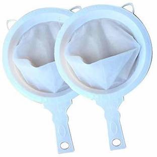 POLLYKING Plastic Strainer/Filter,Milk Strainer, Water Strainer,Double Mesh Tea Strainer