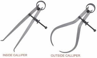 AASONS AASONS Spring Caliper - Inside/Outside - 6 Inch Set Spring Caliper - Inside/Outside - 6 Inch Set Outside Caliper